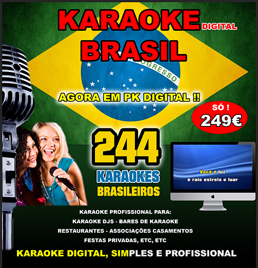 Pack Karaokes Brasileiros